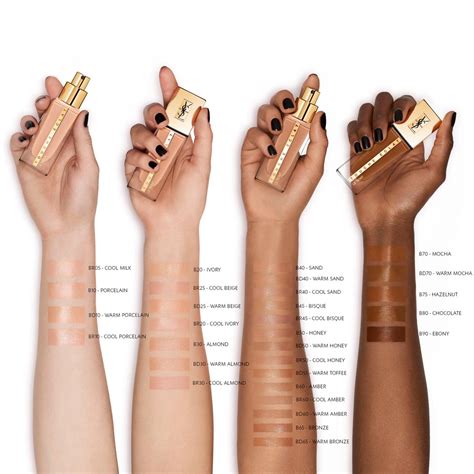 ysl fusion ink foundation vs touche eclat